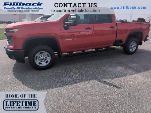 2024 Chevrolet Silverado 2500HD Work Truck Red, Boscobel, WI