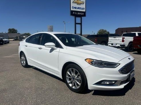 2017 Ford Fusion SE White, Boscobel, WI